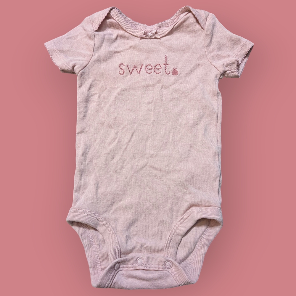 Carter's Light Pink Sweet Bodysuit